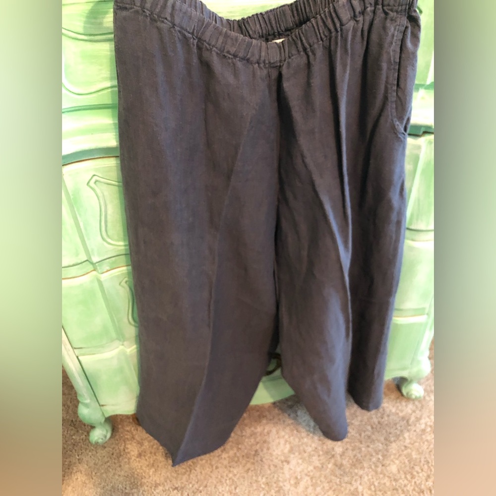Flax linen pants